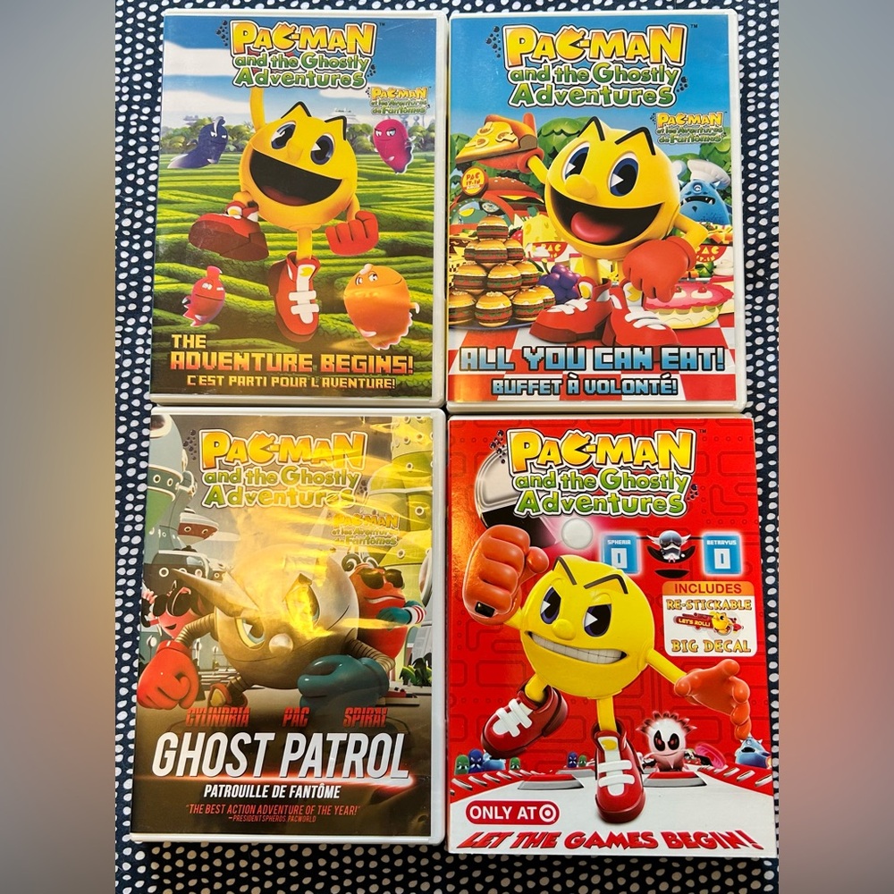 ✨✨Pac-Man and the Ghostly Adventures DVD Set✨✨